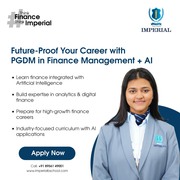 PGDM in Finance Management with AI | Imperial