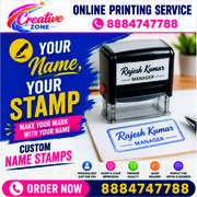 Customized Rubber Stamp | Online Service | Quality Printing | call Now