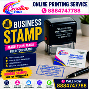 Rubber Stamp | Delivery within 1 hour | Address Stamp | Self-  Inking 