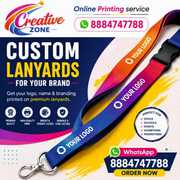 Tag printing Lanyards with printing  Rs.30/  