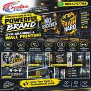 Printing Services for Under one roof for Gym Fitness Center | 
